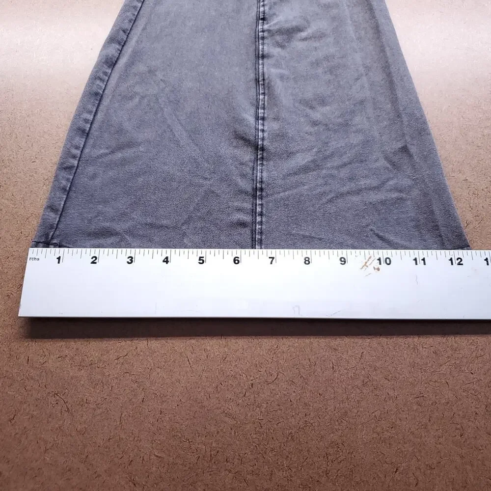 Out From Under Aria Pull On Flare Pants Women SP Gray Stretch Urban Outfitters